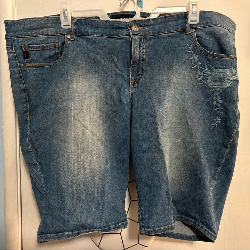Jean shorts plus size